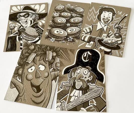 Sepia '70s McDonaldland. 2.5