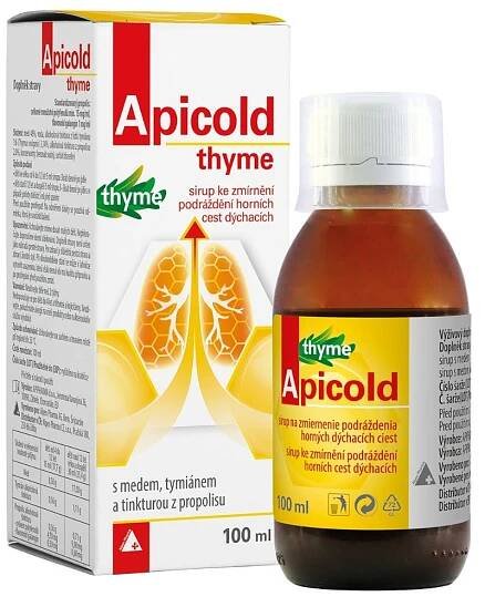 Apicold Thyme sirup 100 ml