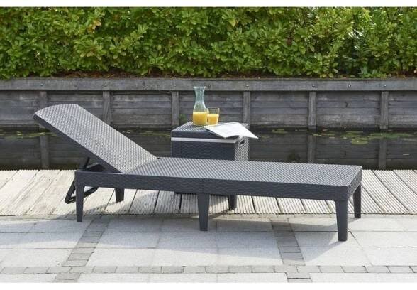 ALLIBERT JAIPUR lehátko, 187 x 58 x 29 cm, cappuccino 17205843