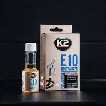 K2 E10 50 ml přísada do benzínu, neutralizátor účinků bioethanolu