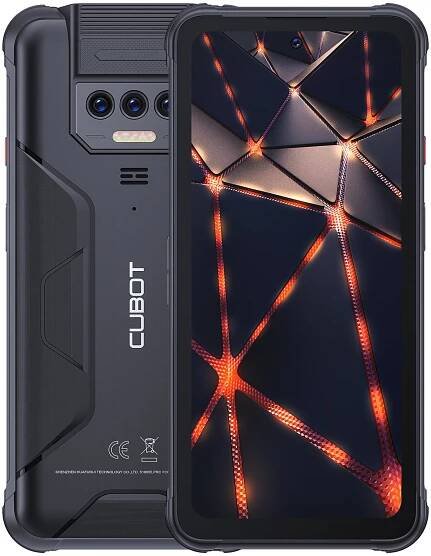 Cubot KingKong Power, voděodolný odolný smartphone Android 13, 8GB+256GB, 10600mAh, NFC, 6,5" FHD+, Global Phone