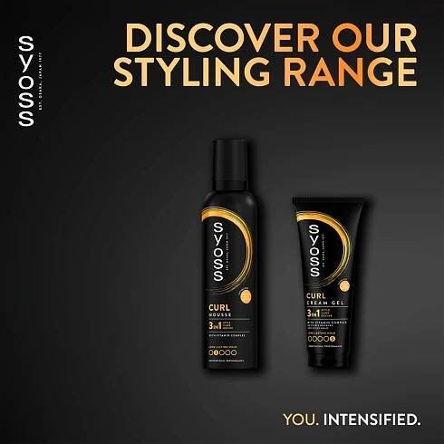 Syoss Curl Mousse pěnové tužidlo pro přirozenou fixaci