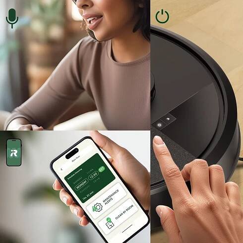 iRobot Roomba 105 Combo - black | roboticky-vysavac.cz