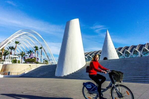 L'Umbracle gardens in Valencia, one of the best cities to visit in Spain