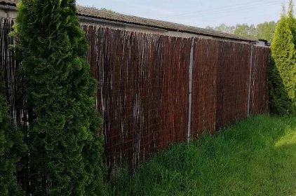 Vingo Proutěná zástěna na plot Výška plotu: 160 cm, Délka plotu: 300 cm
