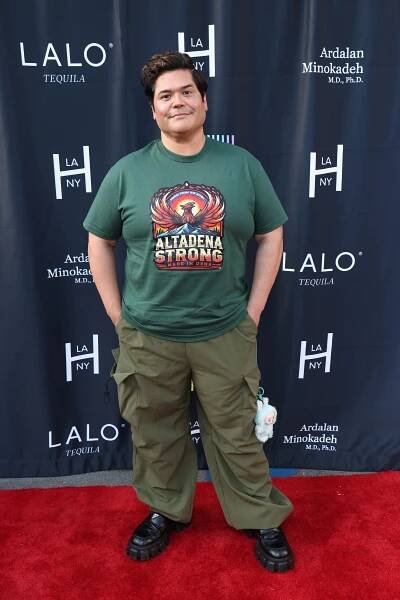 LOS ANGELES, CALIFORNIA - JUNE 20: Harvey Guillén attends the Hyperion LA's 2nd Annual Pride Night Out on June 20, 2025 in Los Angeles, California. (Photo by Araya Doheny/Getty Images for Pride Night Out)