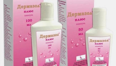 Dermazolový šampon pro léčbu seboroické dermatitidy