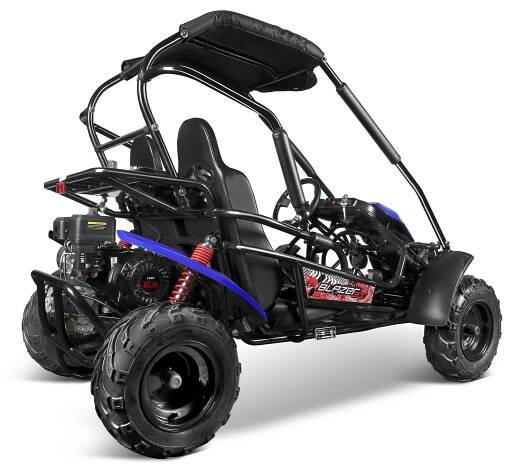 Buggy MiniRocket GT80 Blazer 200ccm, modrá - Minibike Shop