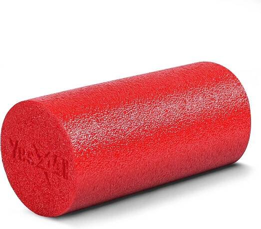 Yes4All Soft-Density Half/Round PE Foam Roller 12/ 18/ 24/ 36 inch for Back, Legs, Exercise, Yoga & Physical Activities