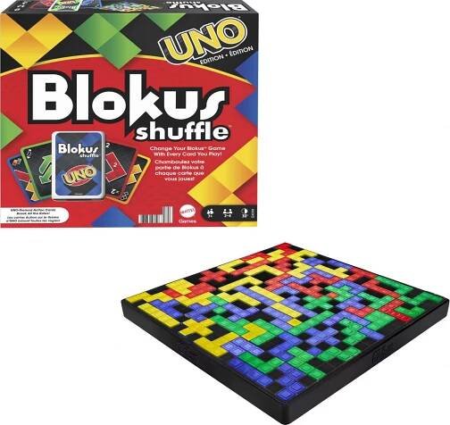 Mattel Blokus Shuffle UNO Edition
