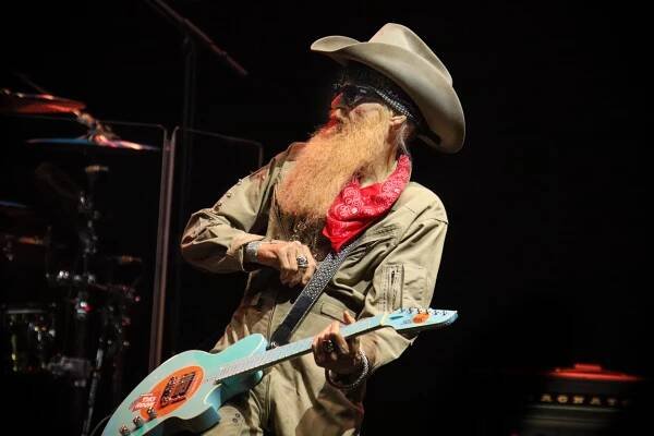 Foto: Billy F. Gibbons, O2 Universum, Praha, 26. 6. 2023