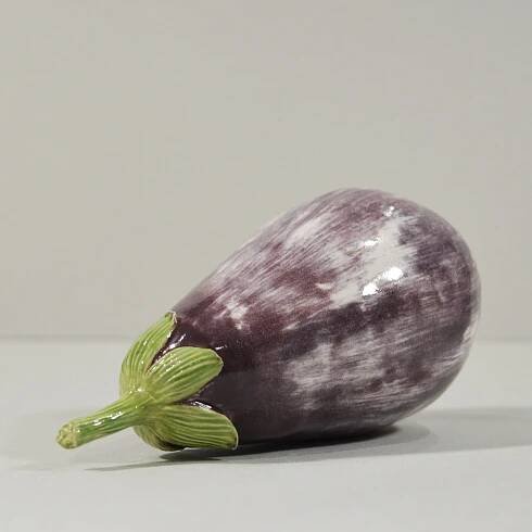Aubergine rayée #1