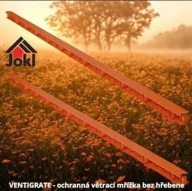 VENTIGRATE - ochranná větrací mřížka bez hřebene