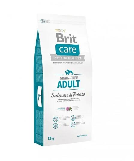 Brit Care Grain-free Adult Salmon & Potato 12kg