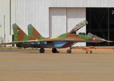 Súdánské stíhačky MiG-29