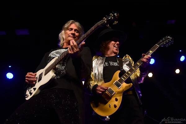 Slade, John Berry a Dave Hill/foto: Honza Švanda