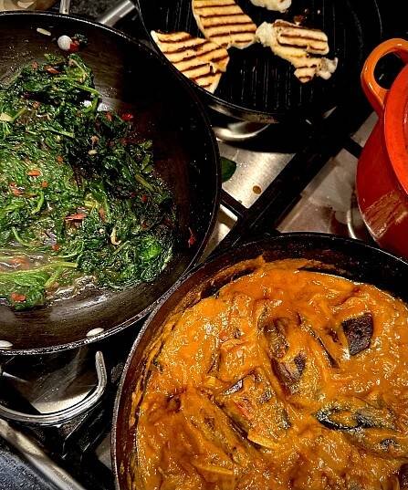 Creamy Aubergine and Peanut Curry