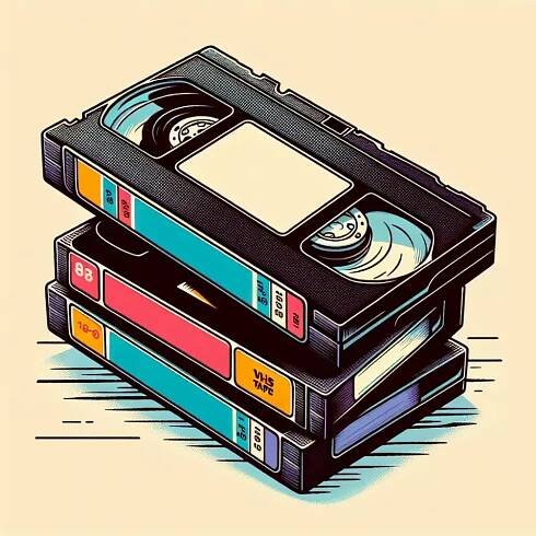 vhs kazety
