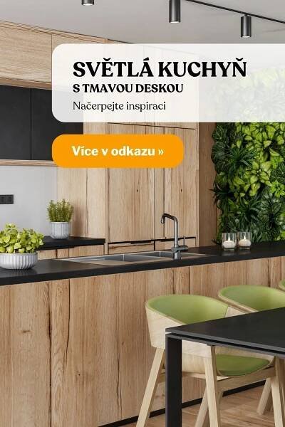 Světlá kuchyně s tmavou deskou: inspirace, fotografie a nápady