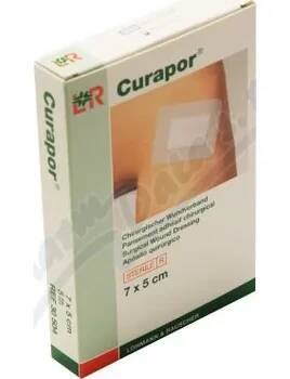 Náplast Curapor chirurgická sterilní 7x5cm 5ks