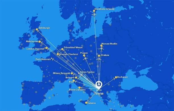 Ryanair vstoupí na albánský trh, oznámil masivní expanzi v Tiraně | Airways.cz