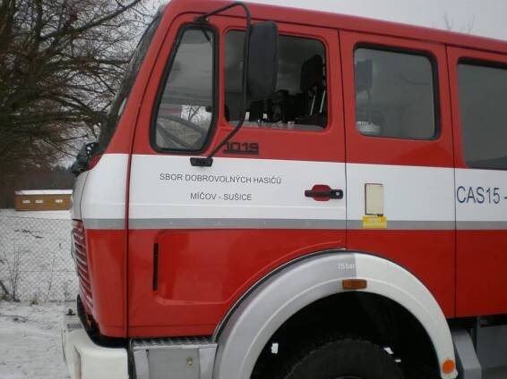 Nové auto SDH Míčov-Sušice - Oficiální stránky obce Míčov-Sušice