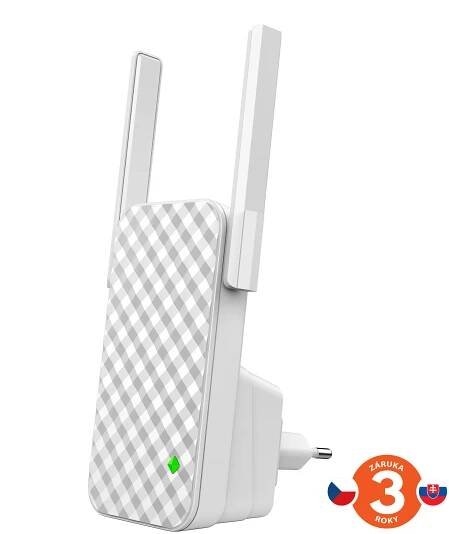 Tenda A9 - WiFi N Range Extender, opakovač 300 Mb/s, WPS, 2x 3 dBi anténa