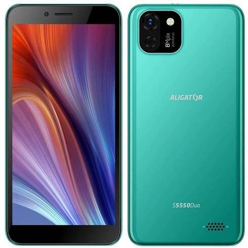 Mobilní telefon Aligator S5550 Duo zelený Návod k obsluze