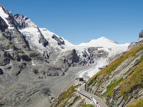 Großglockner Hochalpenstraße - Großglockner und die Pasterze