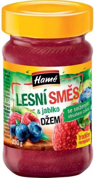 Džem lesní směs DIA 230g Hamé