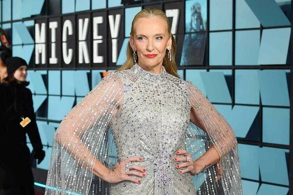 Toni Collette Shimmers in Silver at Mickey 17 Premiere, Says 'It Was Bloody Brilliant' to Work on the Sci-Fi Comedy (Exclusive)