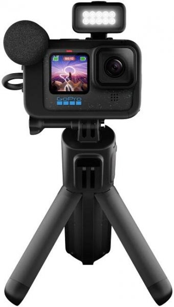 GoPro HERO12 Black Creator Edition Sportovní outdoorová kamera 5,3 K, 4K, 2,7K, Full HD, Bluetooth, duální displej, zpom
