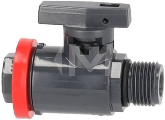 PVC Laborkugelhahn