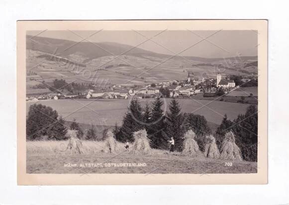 STARÉ MĚSTO POD KRÁLICKÝ SNĚŽNÍK Sněžníkem FOTO MÜCK Bruntál ŠUMPERK - Pohlednice místopis