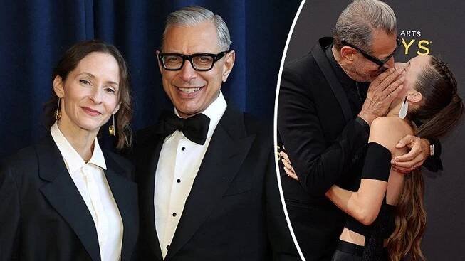 Lásku se nebojí dát na odiv: Jeff Goldblum vyvedl třetí manželku, o 30 let mladší gymnastku
