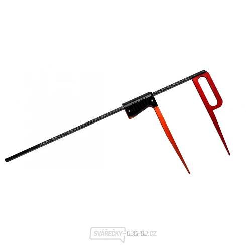 Lesnická průměrka KINEX Red&Black LINE 1000 mm (dělení 5mm)