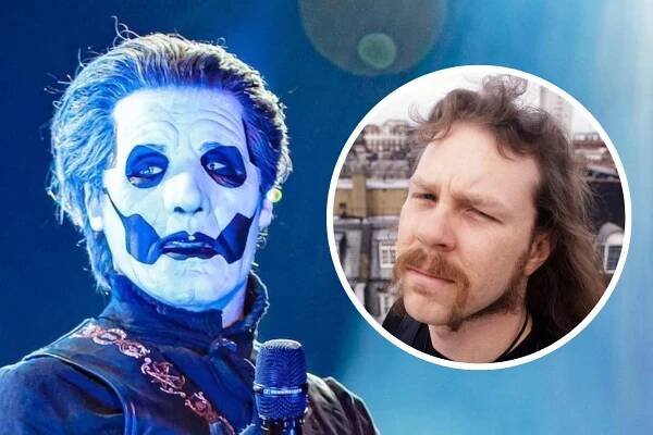Ghost's Tobias Forge Looks Like 'Black Album' Era James Hetfield Now