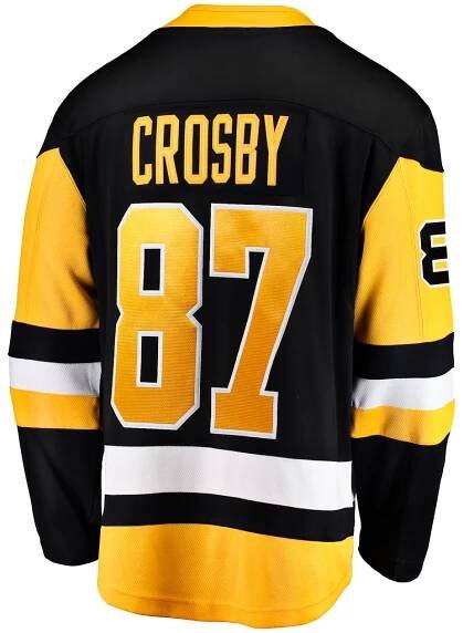 Dres Fanatics Breakaway Jersey NHL Pittsburgh Penguins Sidney Crosby 87