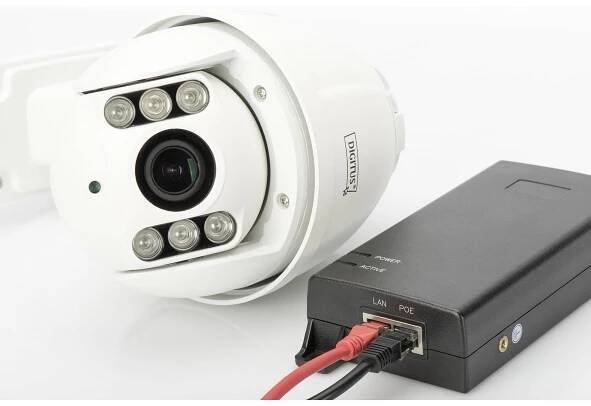 Gigabit Ethernet PoE Ultra Injector, 802.3af/at, 60 W (DN-95104)