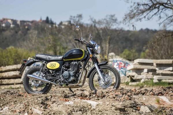 Test Jawa 350 OHC: Scrambler po Týnecku
