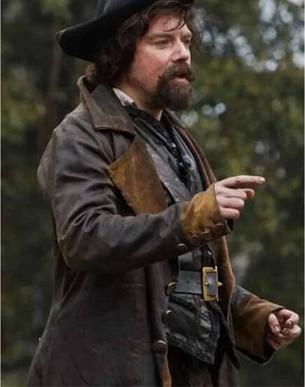 Doctor Who Rufus Hound Coat | Sam Swift Leather Coat