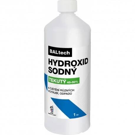 Hydroxid sodný (louh), tekutý 1 l