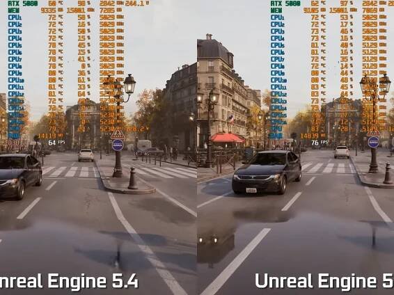 Unreal Engine 5.6 up to 30% faster than the infamously bad version it succeeds -- better graphics fidelity promised, too