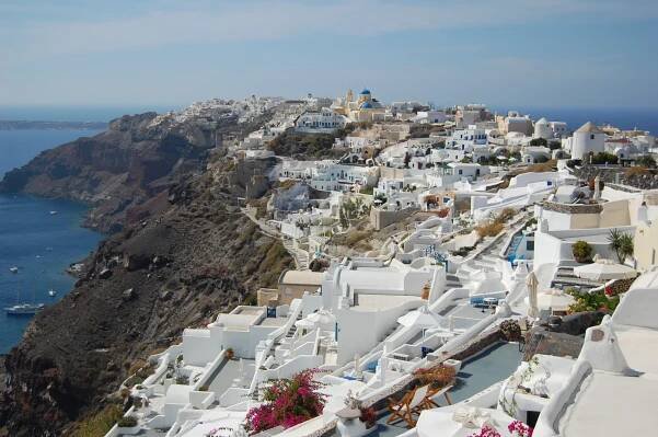 Romantické Řecko: ostrov Santorini letecky, hotel jen 300 m od pláže
