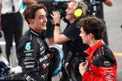 Unwell Russell calls second in championship for Mercedes a "massive relief"