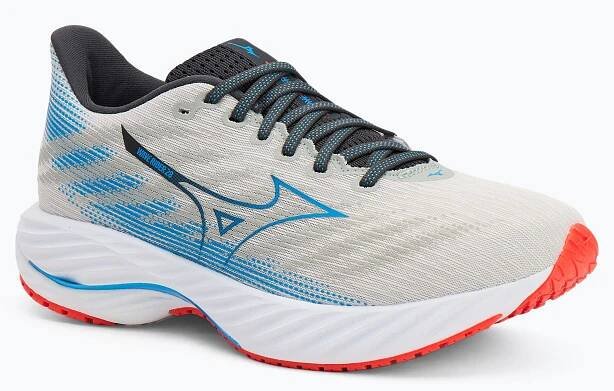 Pánské běžecké boty Mizuno Wave Rider 28 nimbus cloud/blue pace/igniotion red