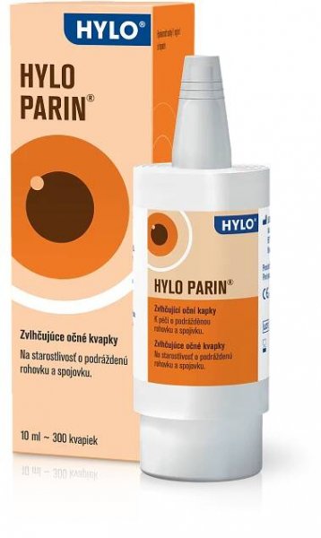 HYLO-PARIN Očné kvapky 1×10 ml, zvlhčujúce
