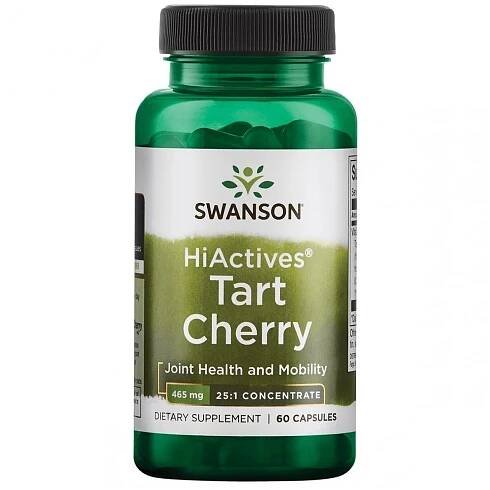 Swanson HiActives Tart Cherry 60 cps. od 194 Kč