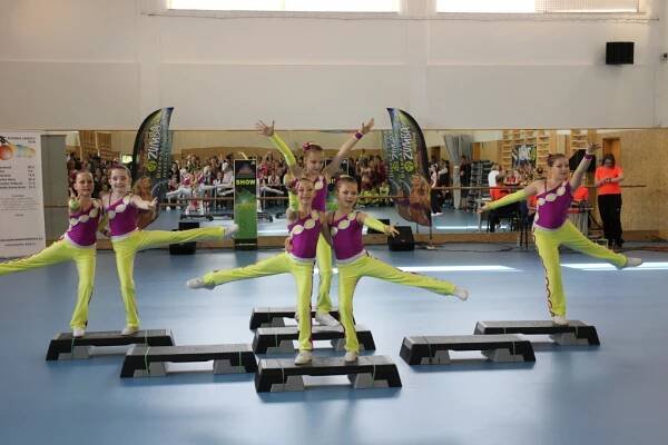 Fotodokumentace ze soutěže v Hradci Králové 11.5.2014 hala č.2 - Bohemian Aerobic Tour