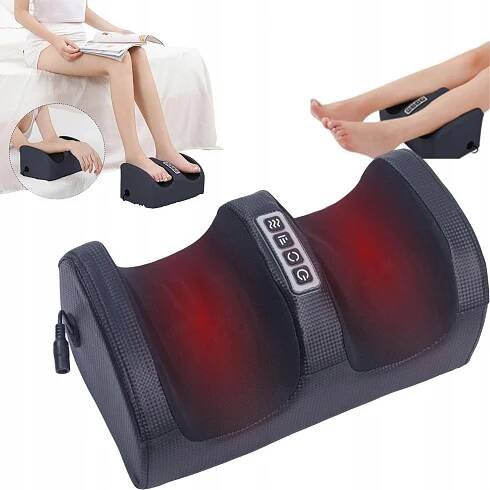 MASÁŽNÍ PŘÍSTROJ NA NOHY A LÝTKA SHIATSU – S KOLEČKY, VZDUCHOVÝM TLAKEM, RELAXACE DOMA